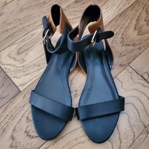 Forever 21 Black and Tan Gladiators